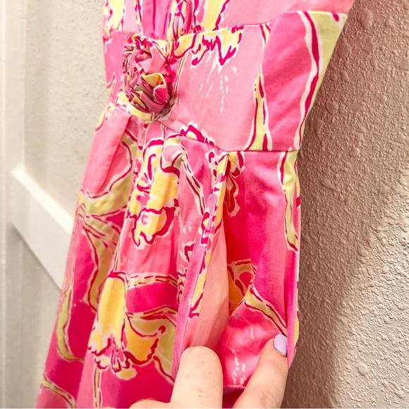 Lilly Pulitzer Pink Parker Dress Size 0 - Picture 6 of 8